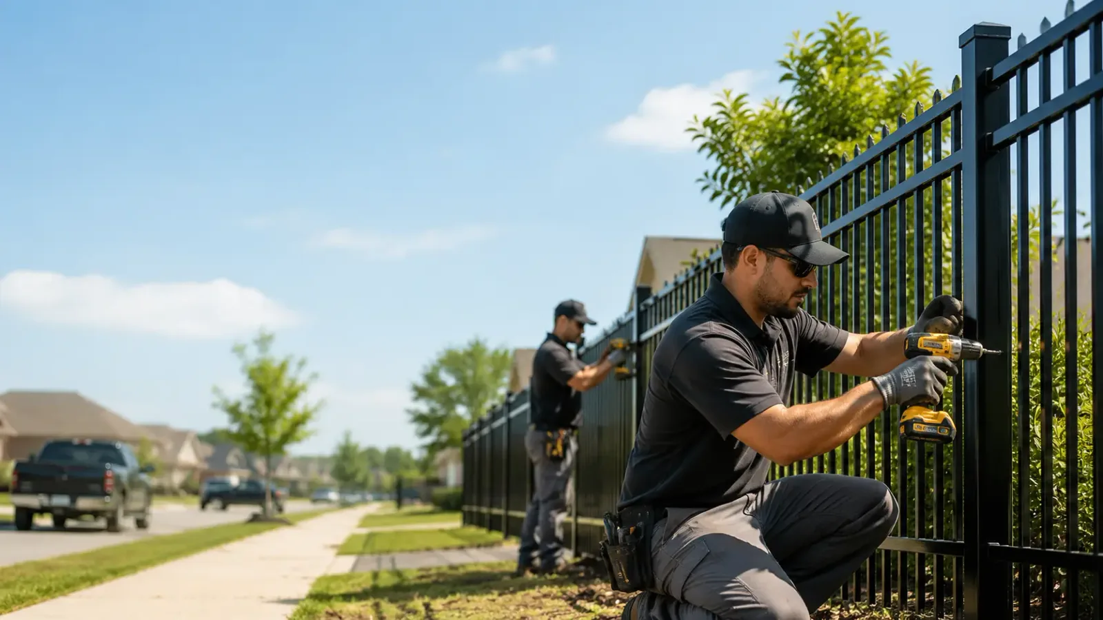 Metal Fence Installation in Lafferty, OH